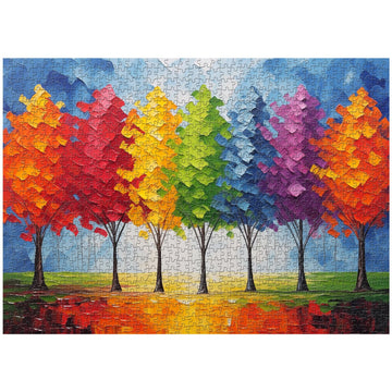 Puzzle de puzzle coloré 1000 pièces